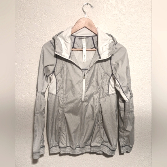Lululemom Run Willpower 1/2 Zip Up Womens Jacket - Picture 1 of 4